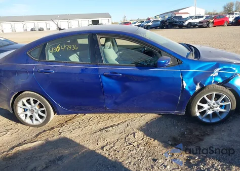 2013 Dodge Dart Sxt из США, поврежденный, VIN 1C3CDFBA4DD104696